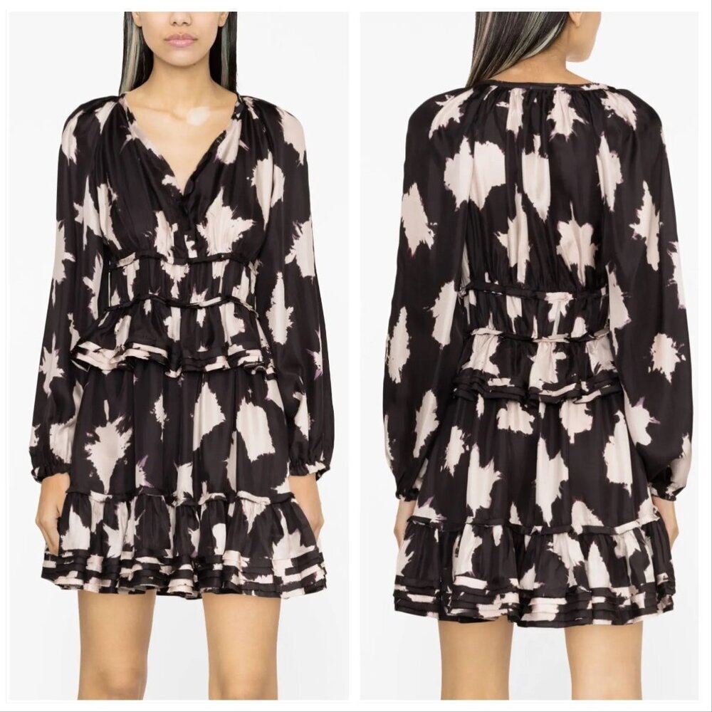 Ulla Johnson Emery tie-dye mini dress, Size  4, Nwt